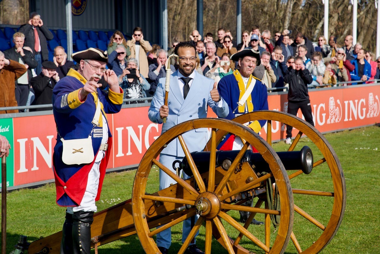 Opening nieuwe tribune FC Den Helder