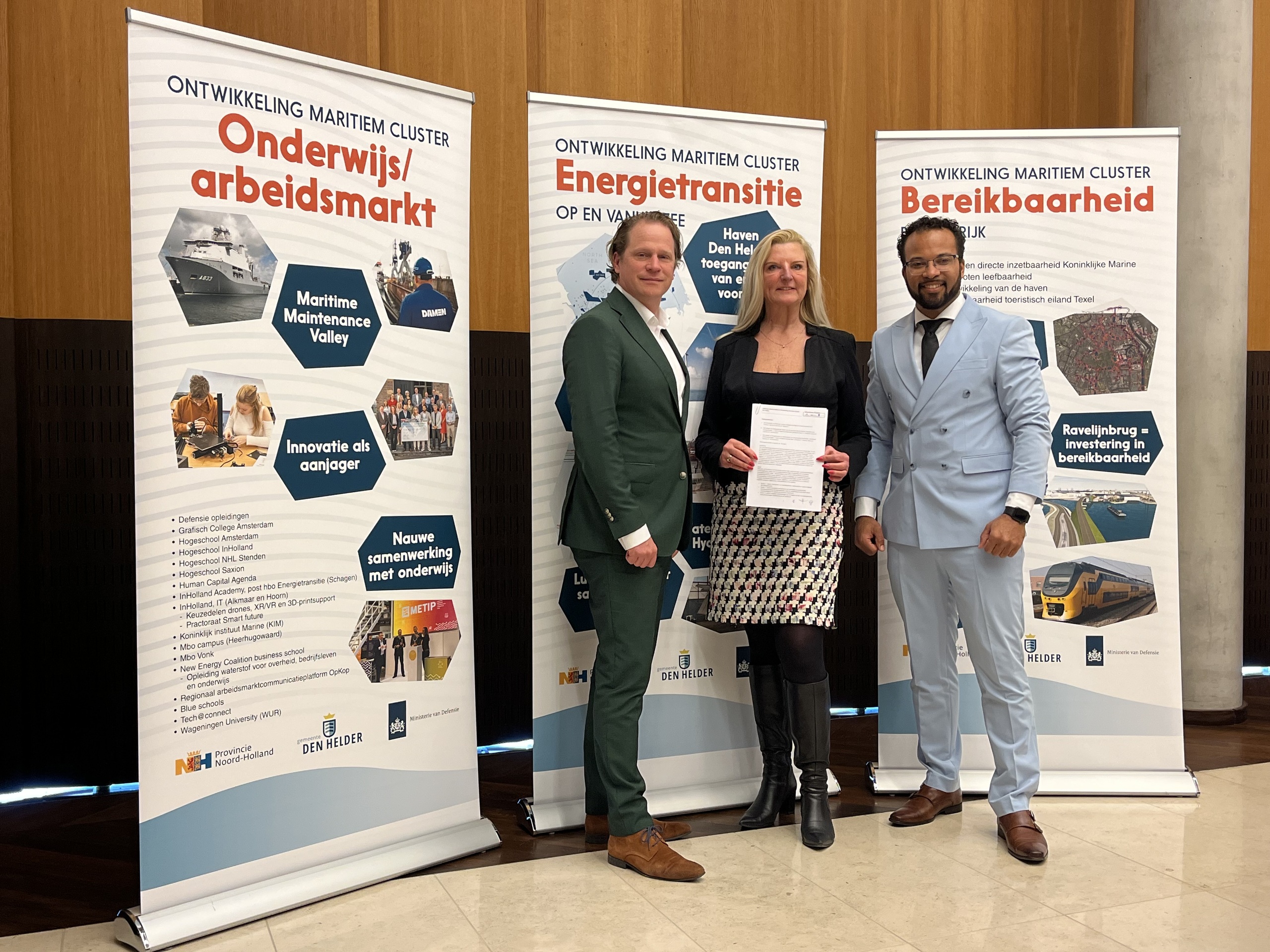 Presentatie van het ondertekende document