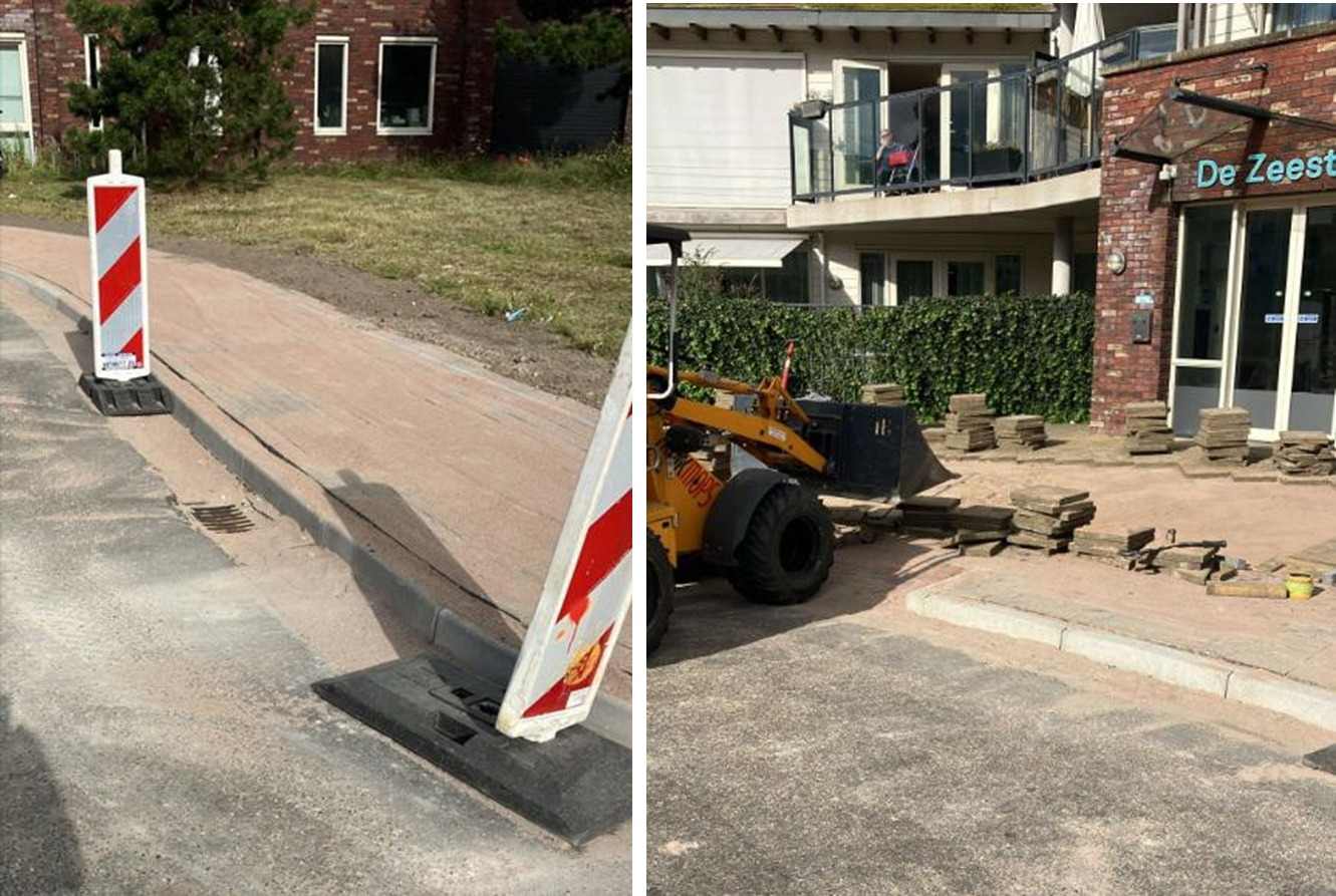 Opgehoogde voetgangsstrook