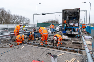 Werken aan de Kooybrug