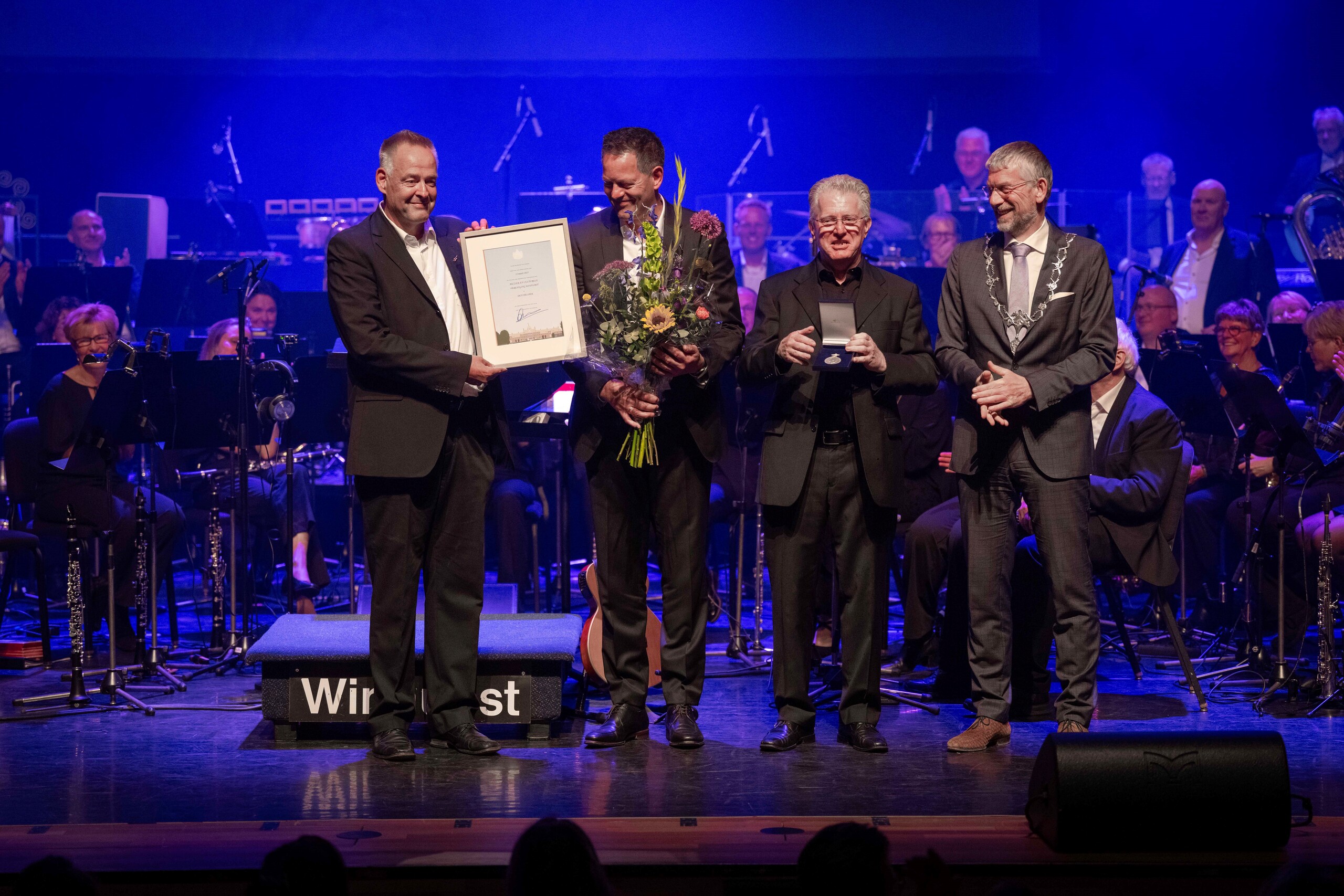 Uitreiking Koninklijke erepenning