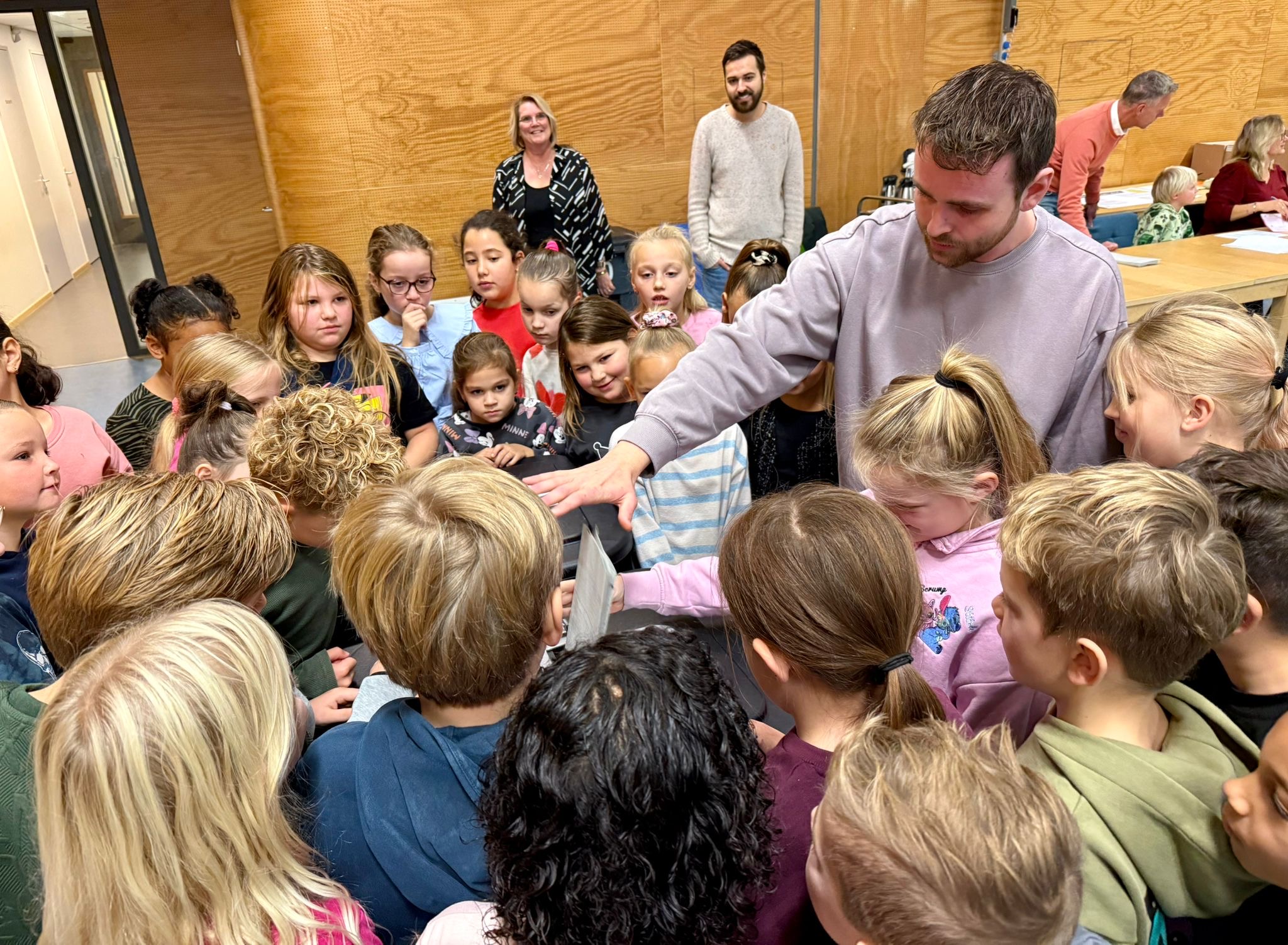 Leerlingen de Windwijzer (5c)