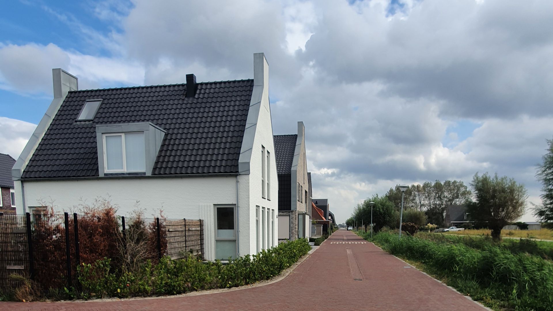 Huizen in nieuwbouwwijk