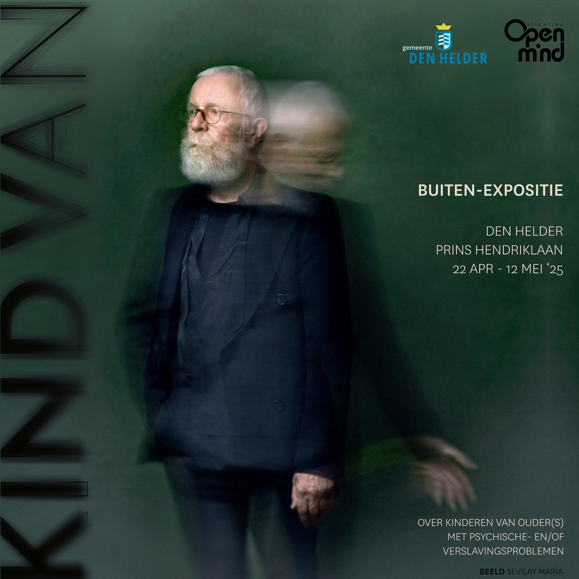 Poster van expositie Kind van