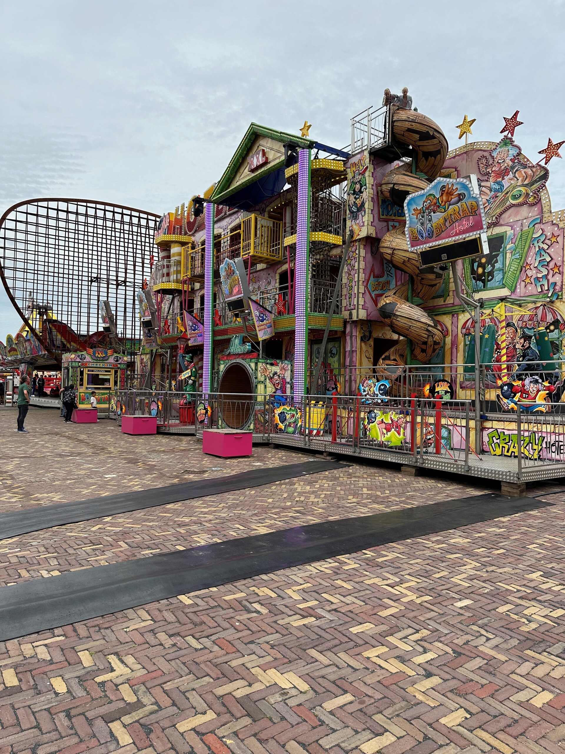Attractie op de kermis