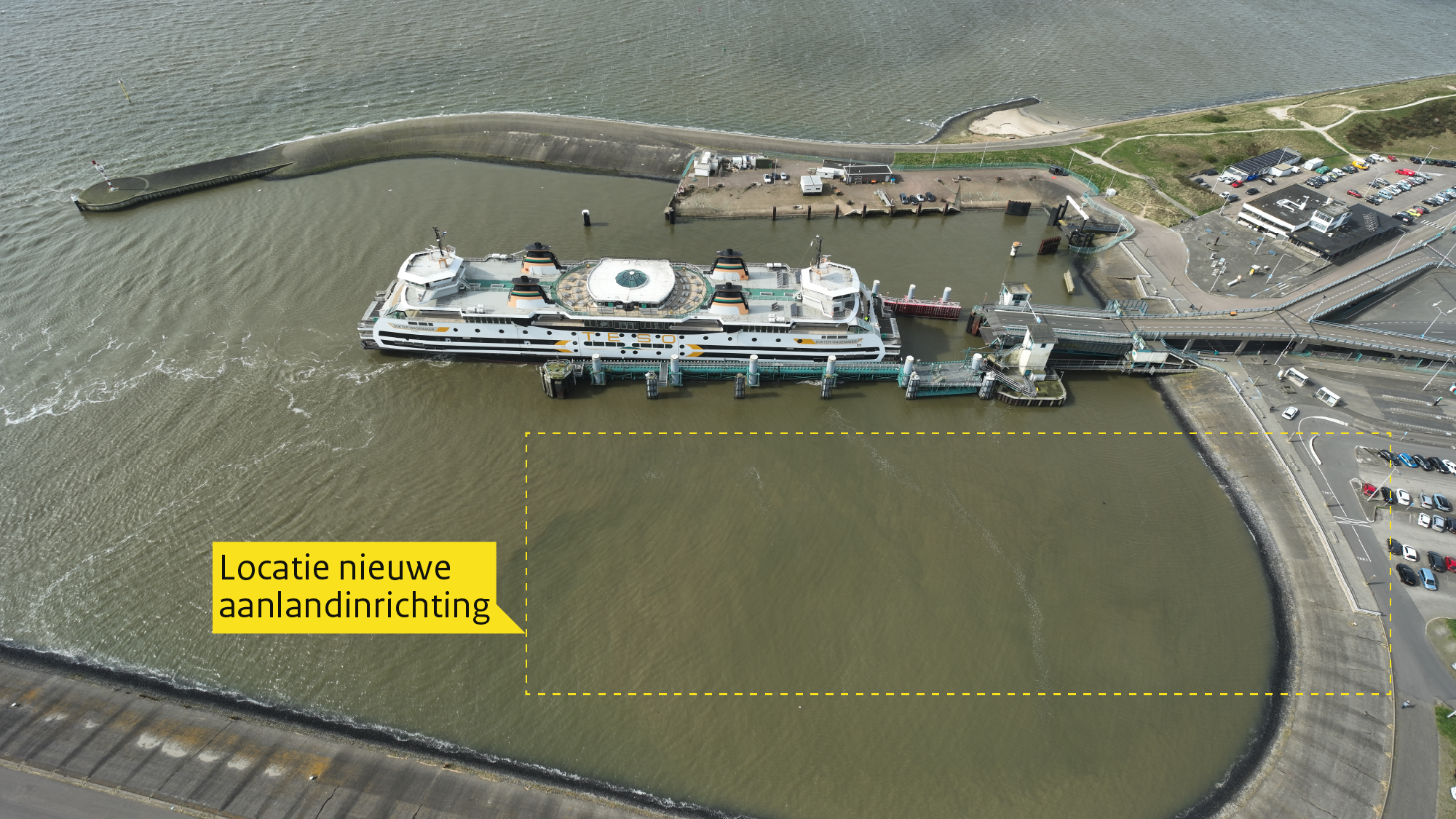 Veerhaven_Texel_nieuwe aanlandinrichting